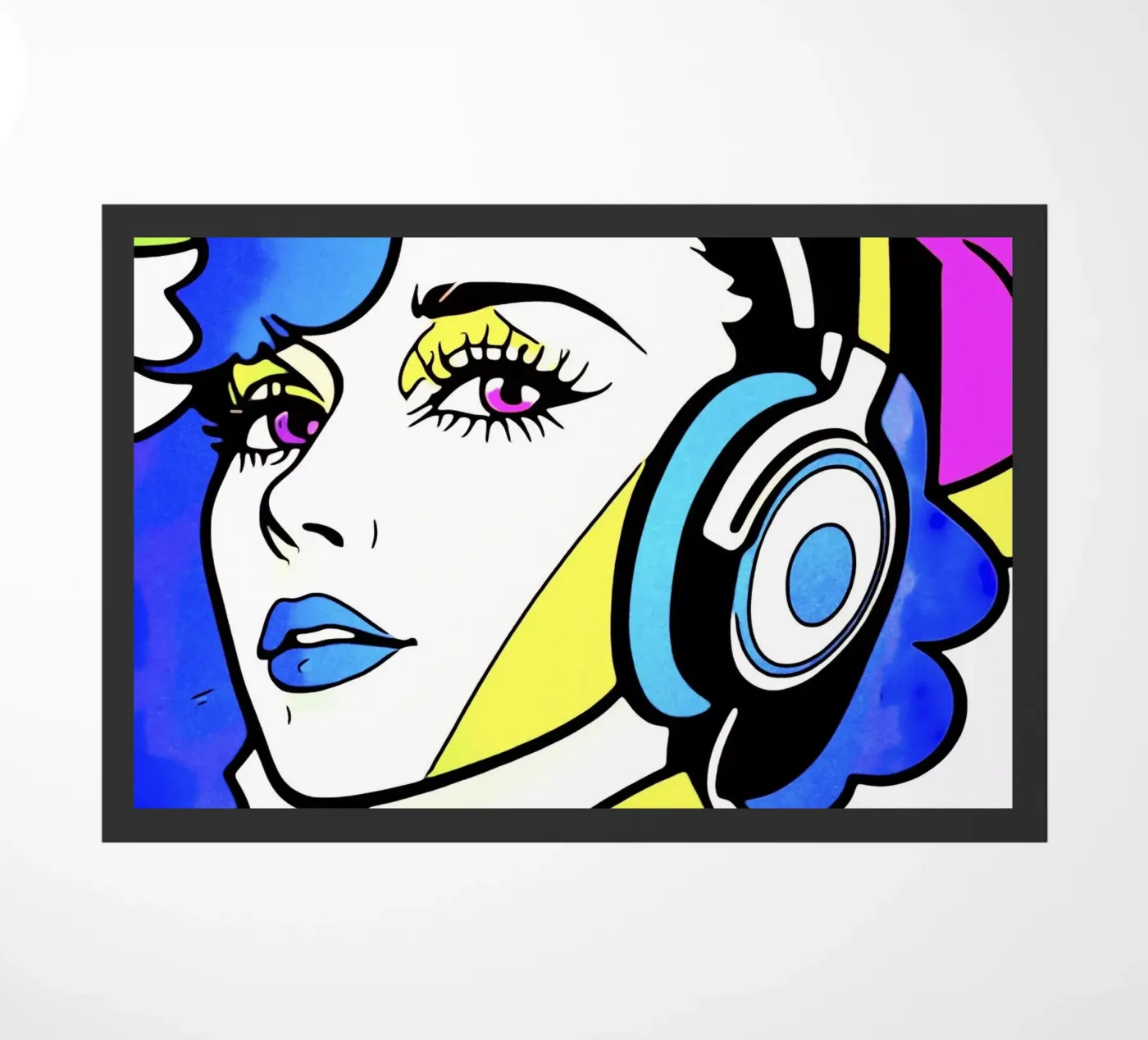 Radio deurmat van ZAMART - PopArt