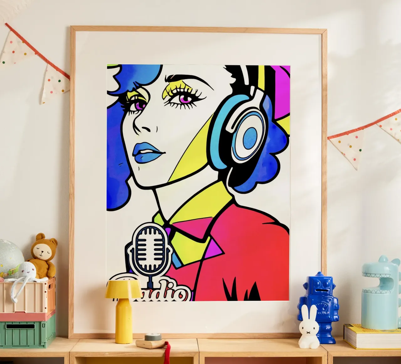 Radio poster da ZAMART - PopArt