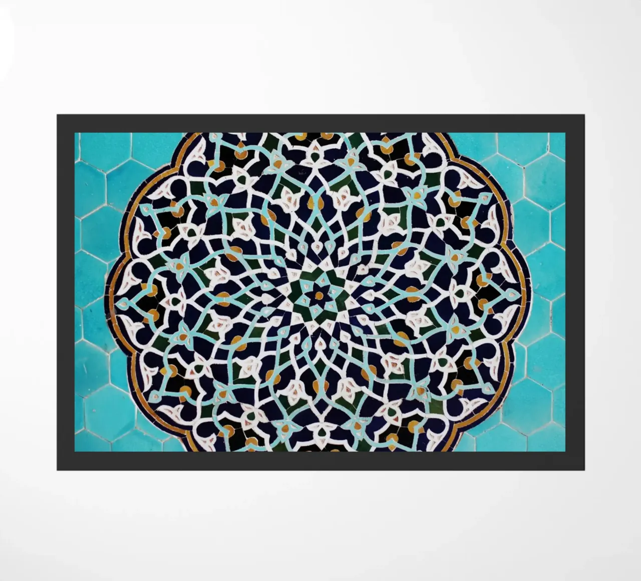 Un mosaico in una moschea in Iran zerbino da atmospheric pictures