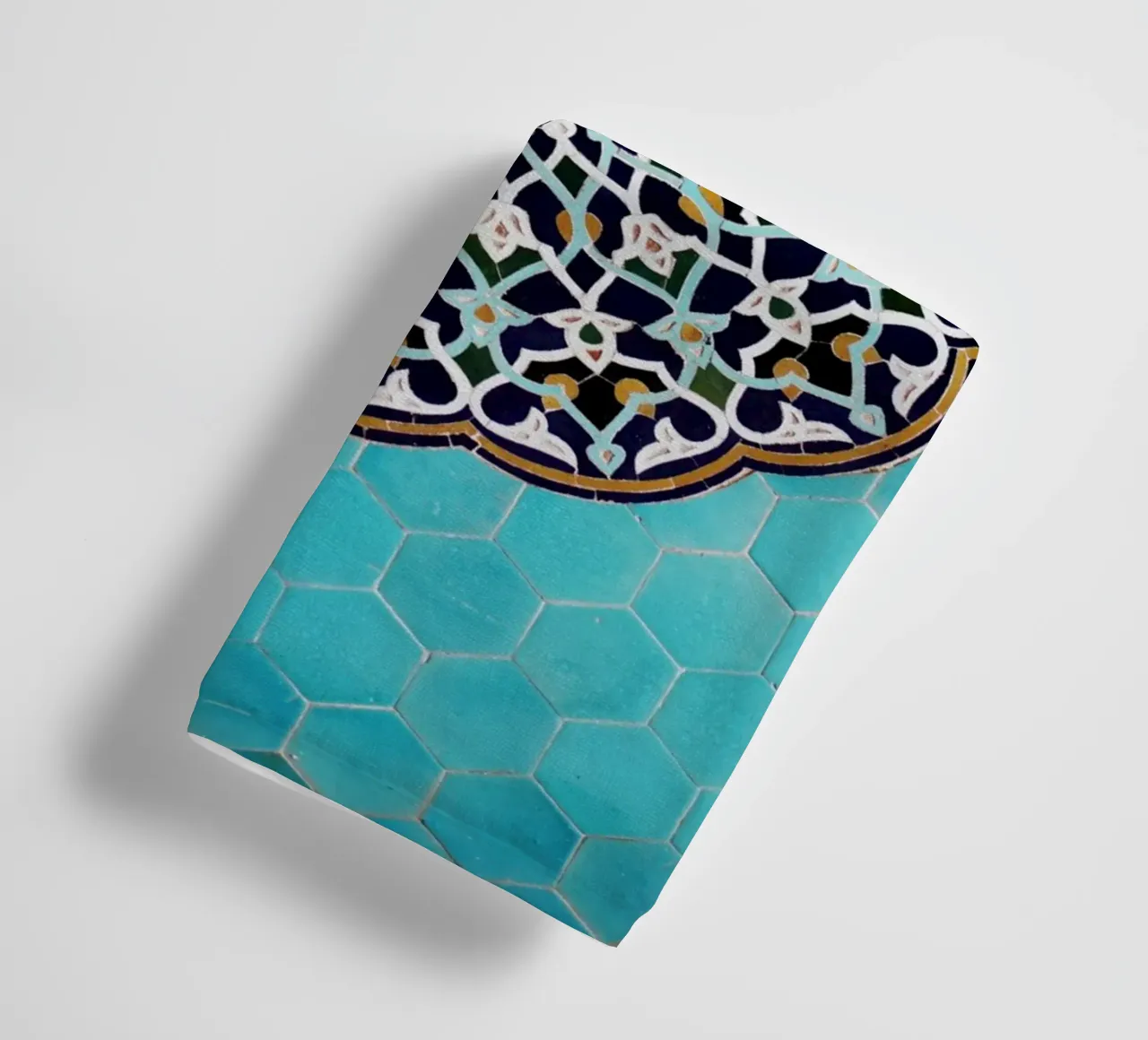 Motif de mosaïque dans une mosquée en Iran serviette de bain de art picture