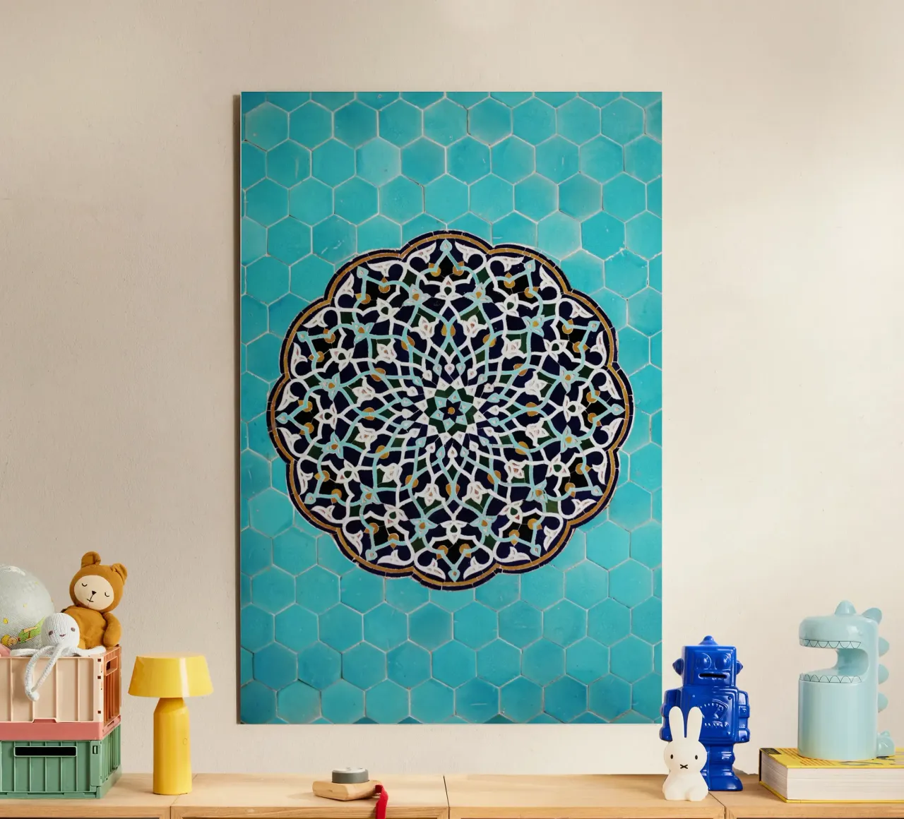 Un mosaico in una moschea in Iran pannello forex da atmospheric pictures