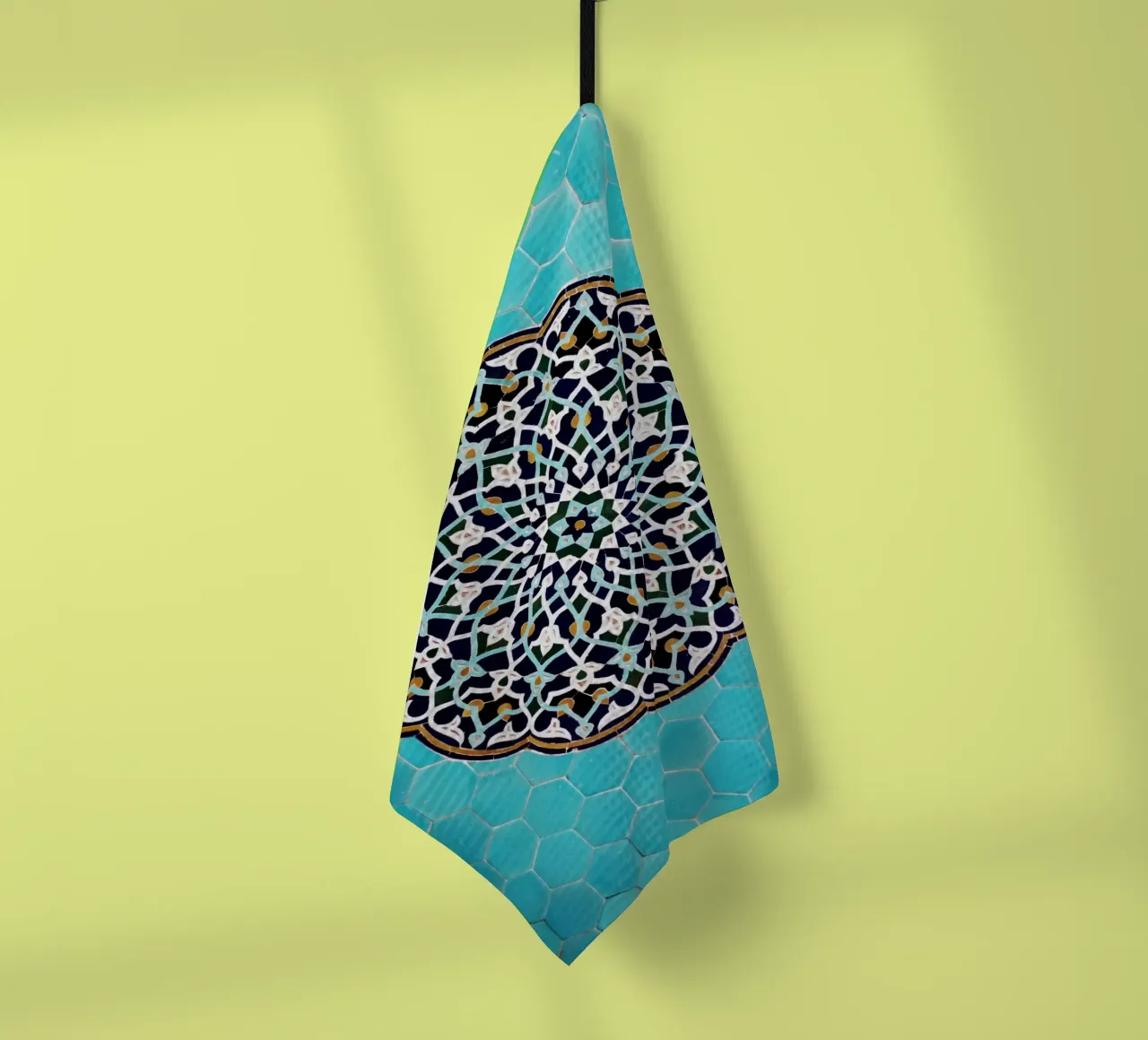 Un mosaico in una moschea in Iran canovaccio da cucina da art picture