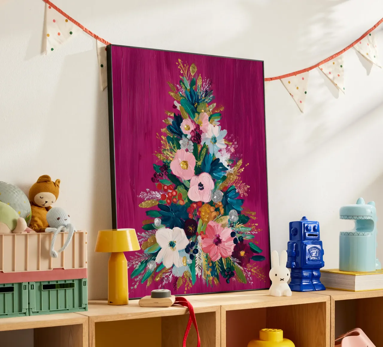 Velvet Bloom Tree alluminio dibond da Velvet Winter Studio