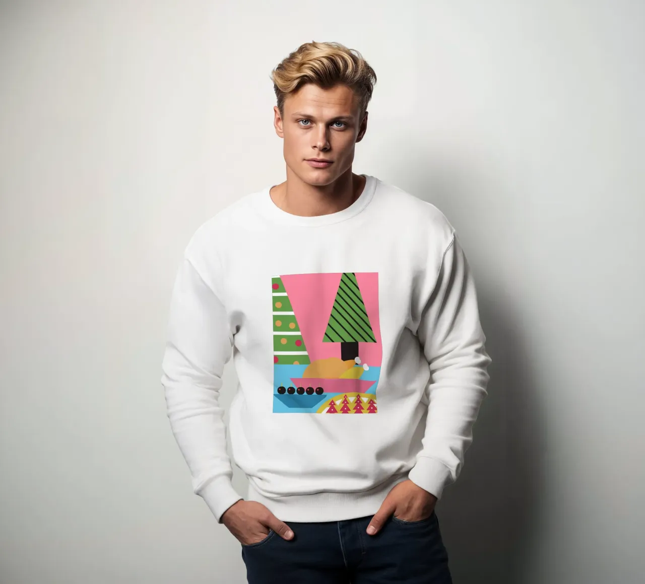 Buon Natale felpa da LOOK DIFFERENT