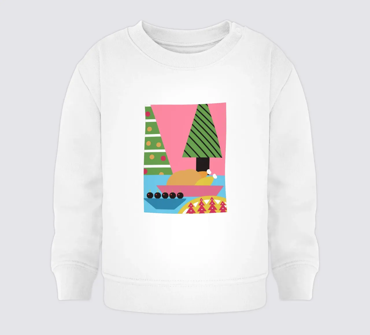 Buon Natale felpa neonato da LOOK DIFFERENT
