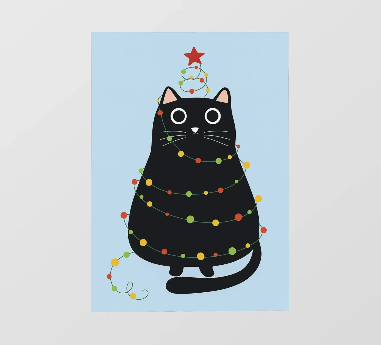 lampada per gatti albero di Natale telo in pvc da Avocadoz