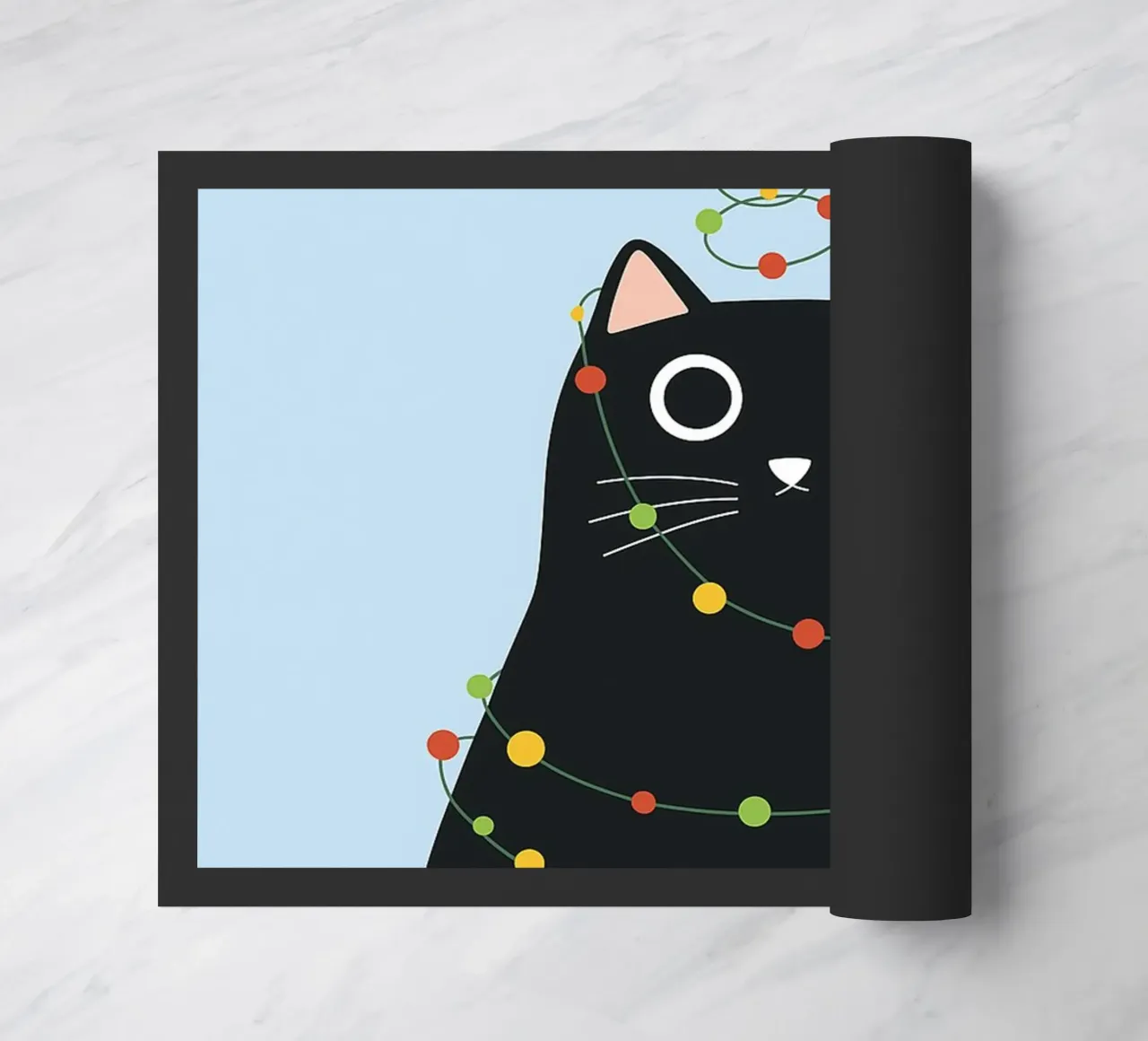 lampada per gatti albero di Natale zerbino da Avocadoz
