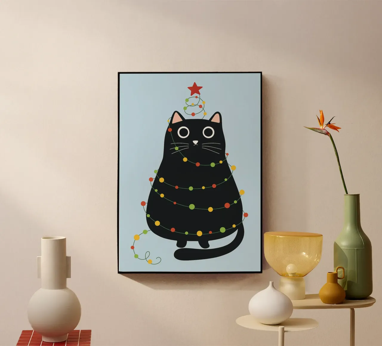 lampada per gatti albero di Natale plexiglass da Avocadoz