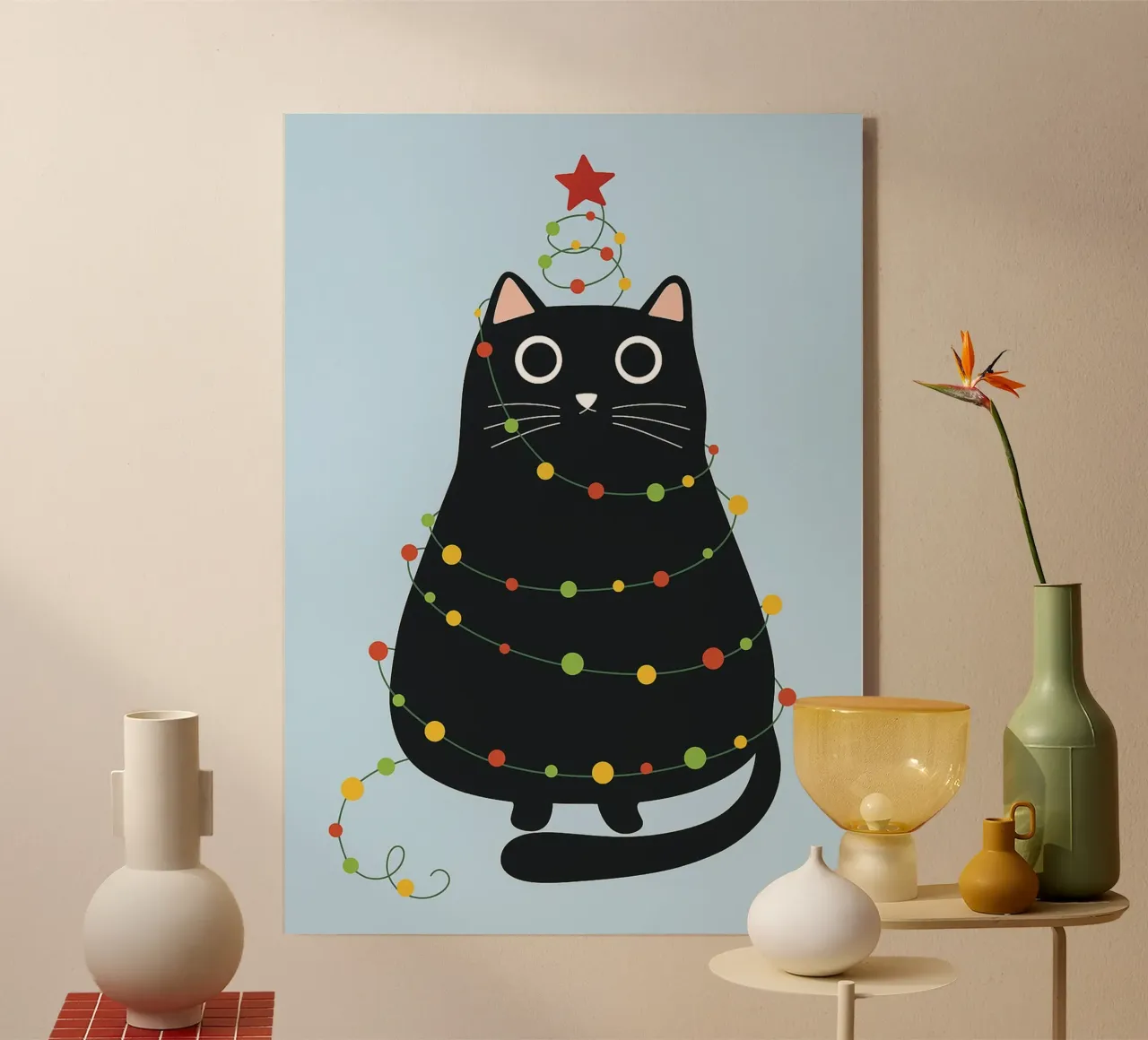 lampada per gatti albero di Natale plexiglass da Avocadoz