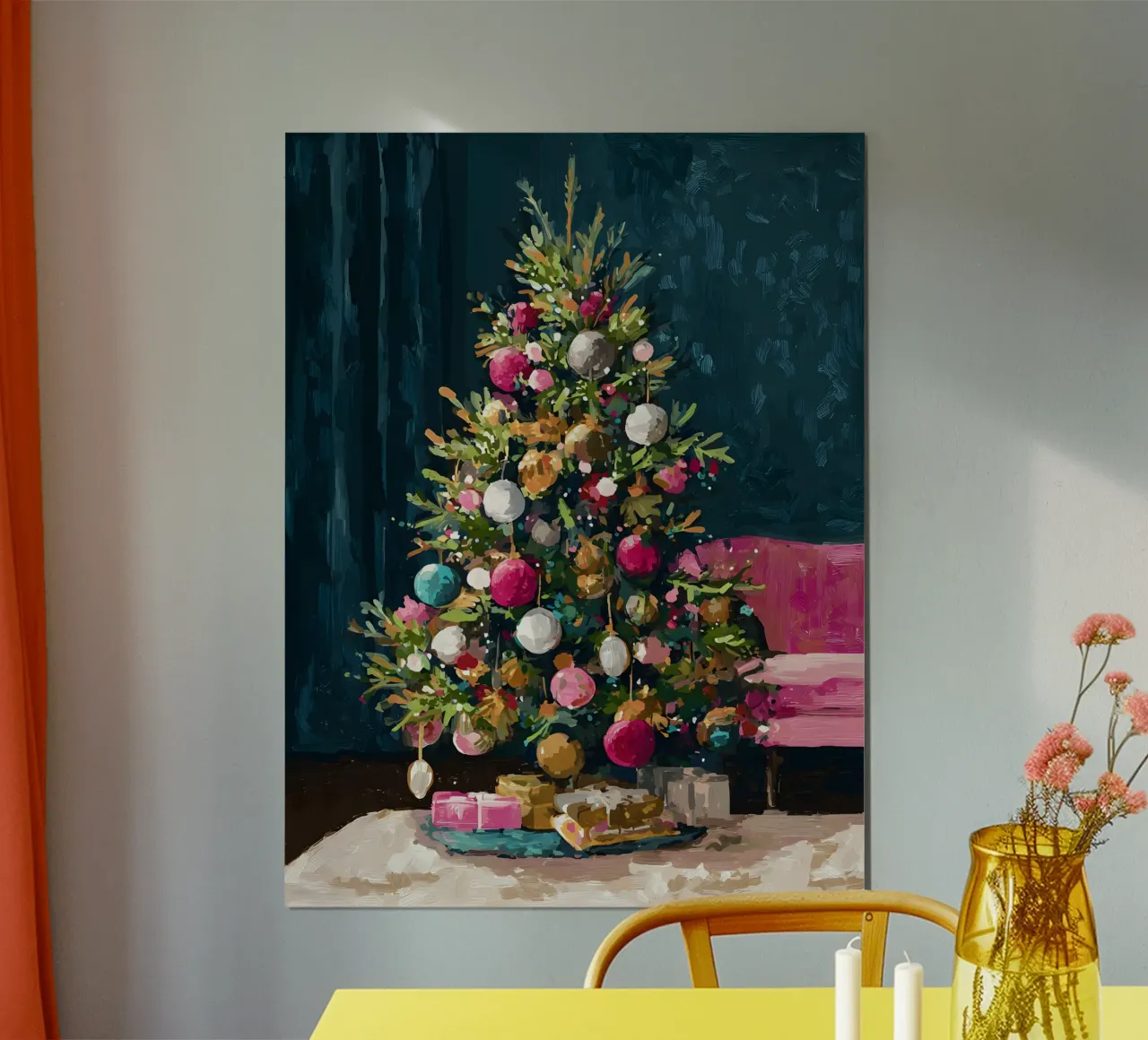 Festive Tree carta hahnemühle da Velvet Winter Studio