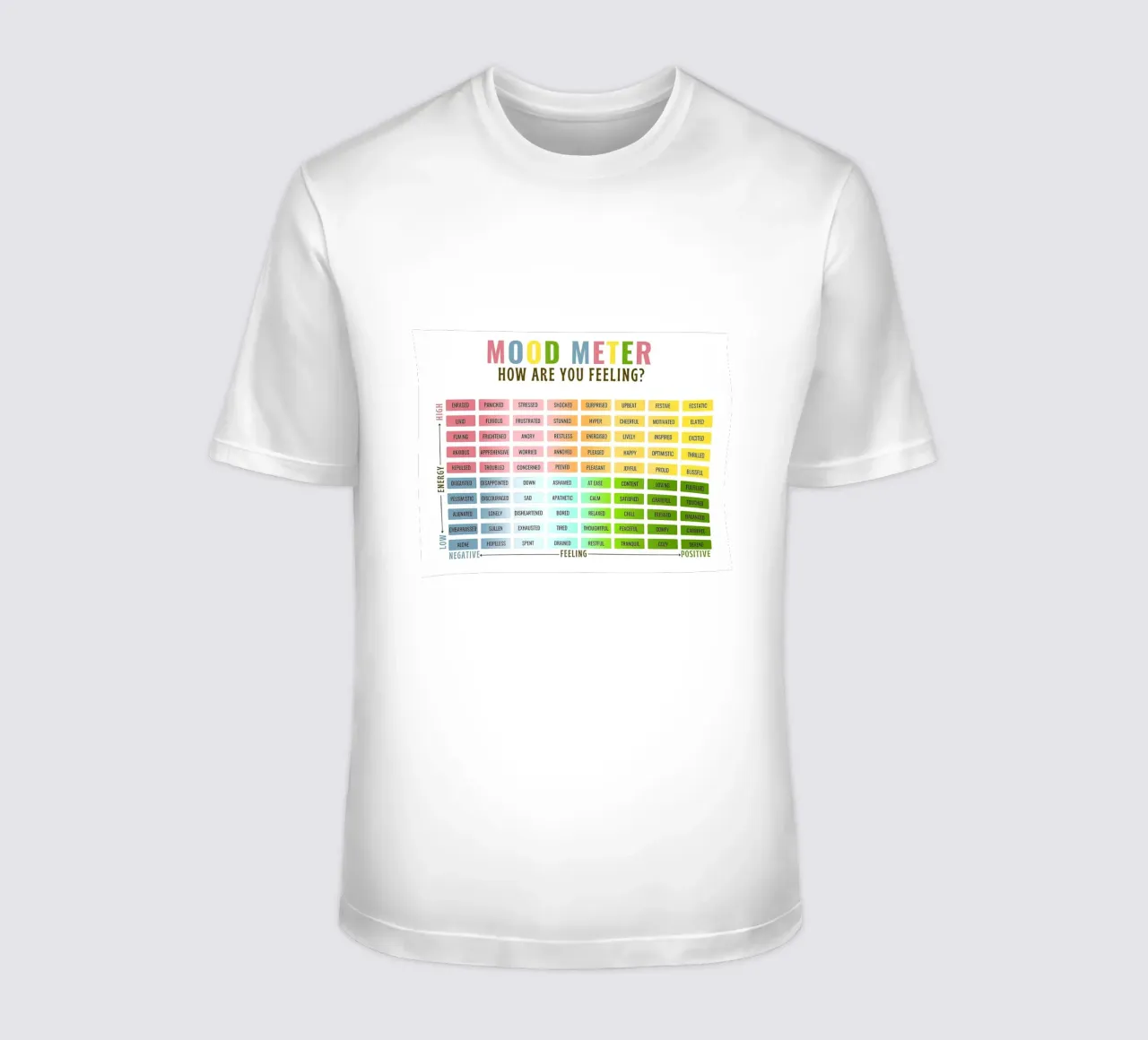 Misuratore dell'umore t-shirt da Ninda Creation Art