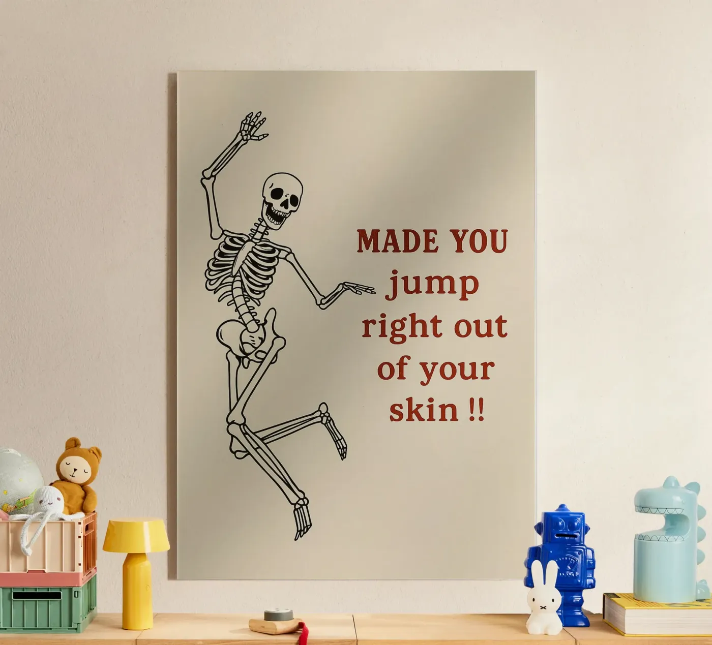 funny skeleton plexiglass da Avocadoz