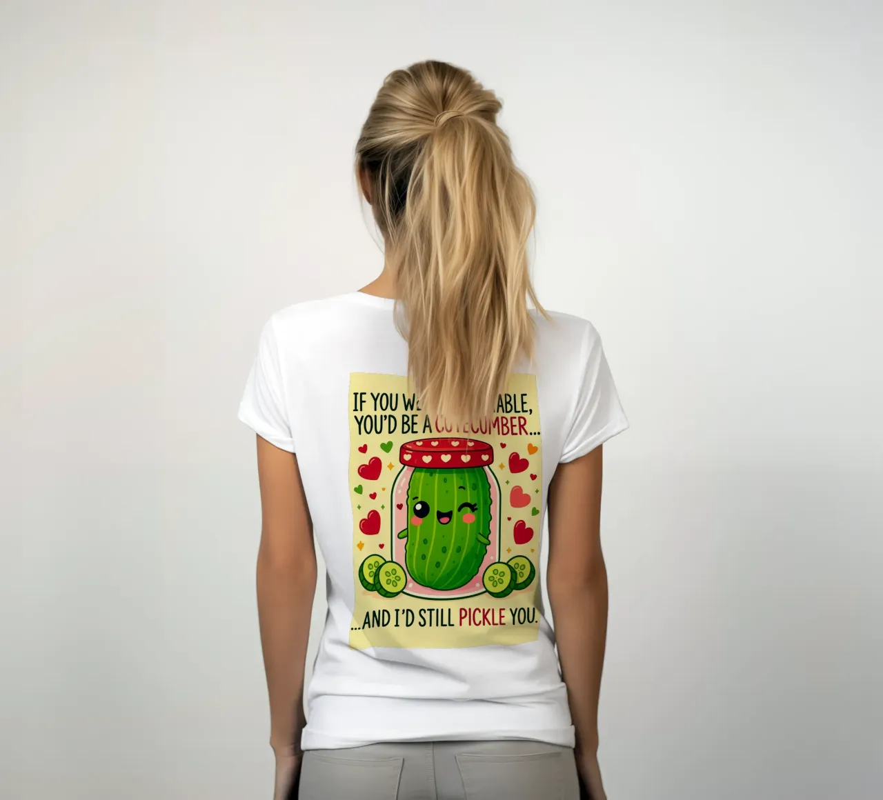Se fossi un vegetale, saresti un cetriolo da taglio t-shirt da donna da Avocadoz