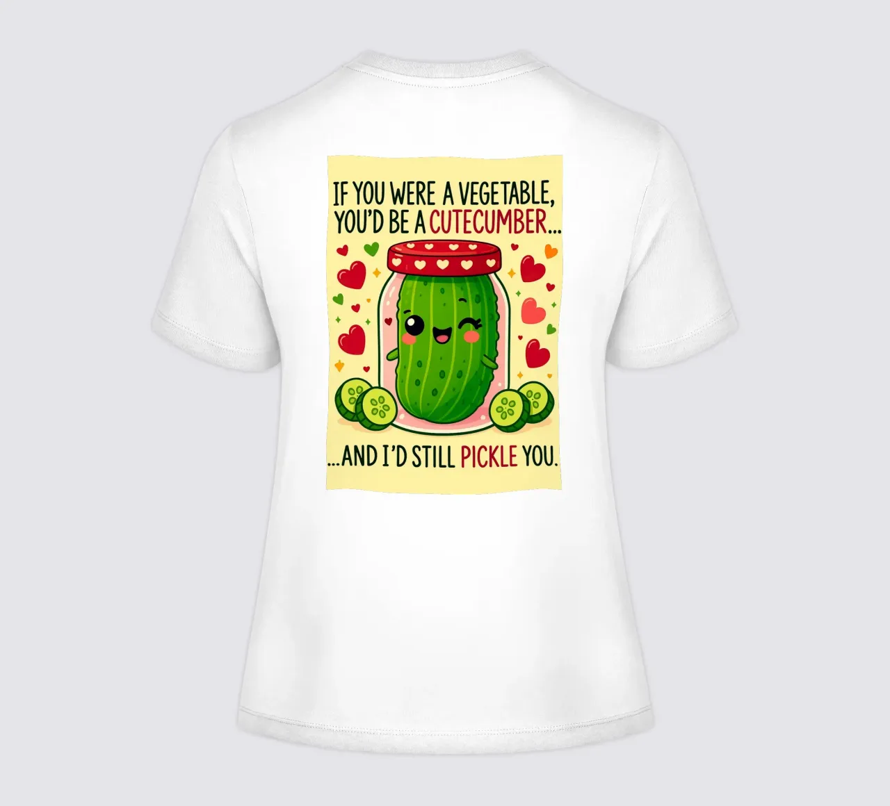 Se fossi un vegetale, saresti un cetriolo da taglio t-shirt da donna da Avocadoz