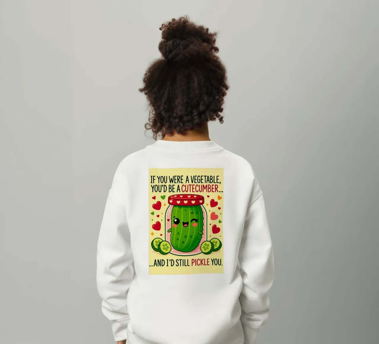 Se fossi un vegetale, saresti un cetriolo da taglio felpa bambino da Avocadoz