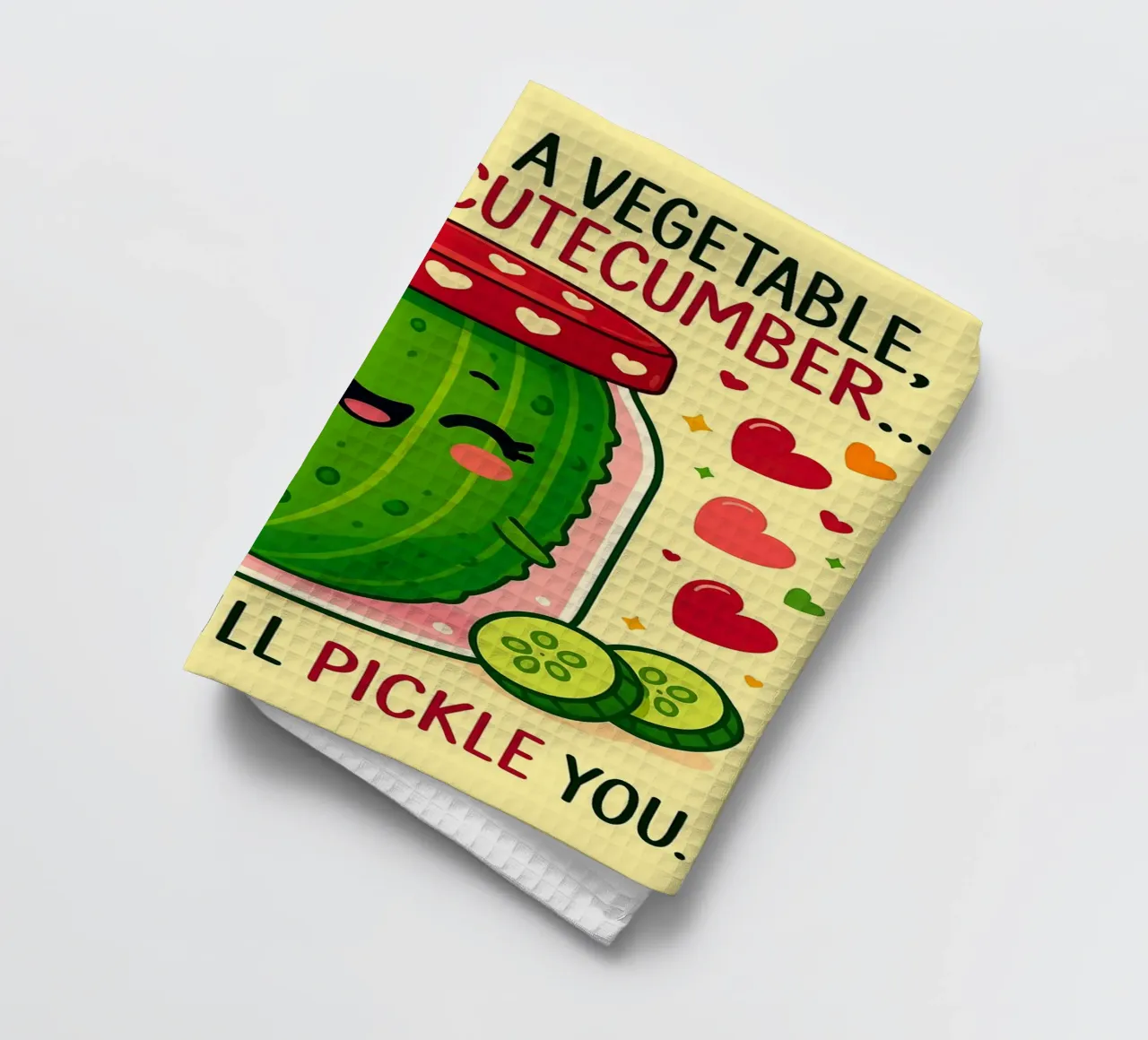 Se fossi un vegetale, saresti un cetriolo da taglio canovaccio da cucina da Avocadoz