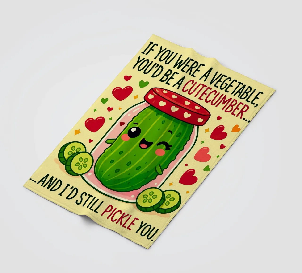 Se fossi un vegetale, saresti un cetriolo da taglio coperta in pile da Avocadoz