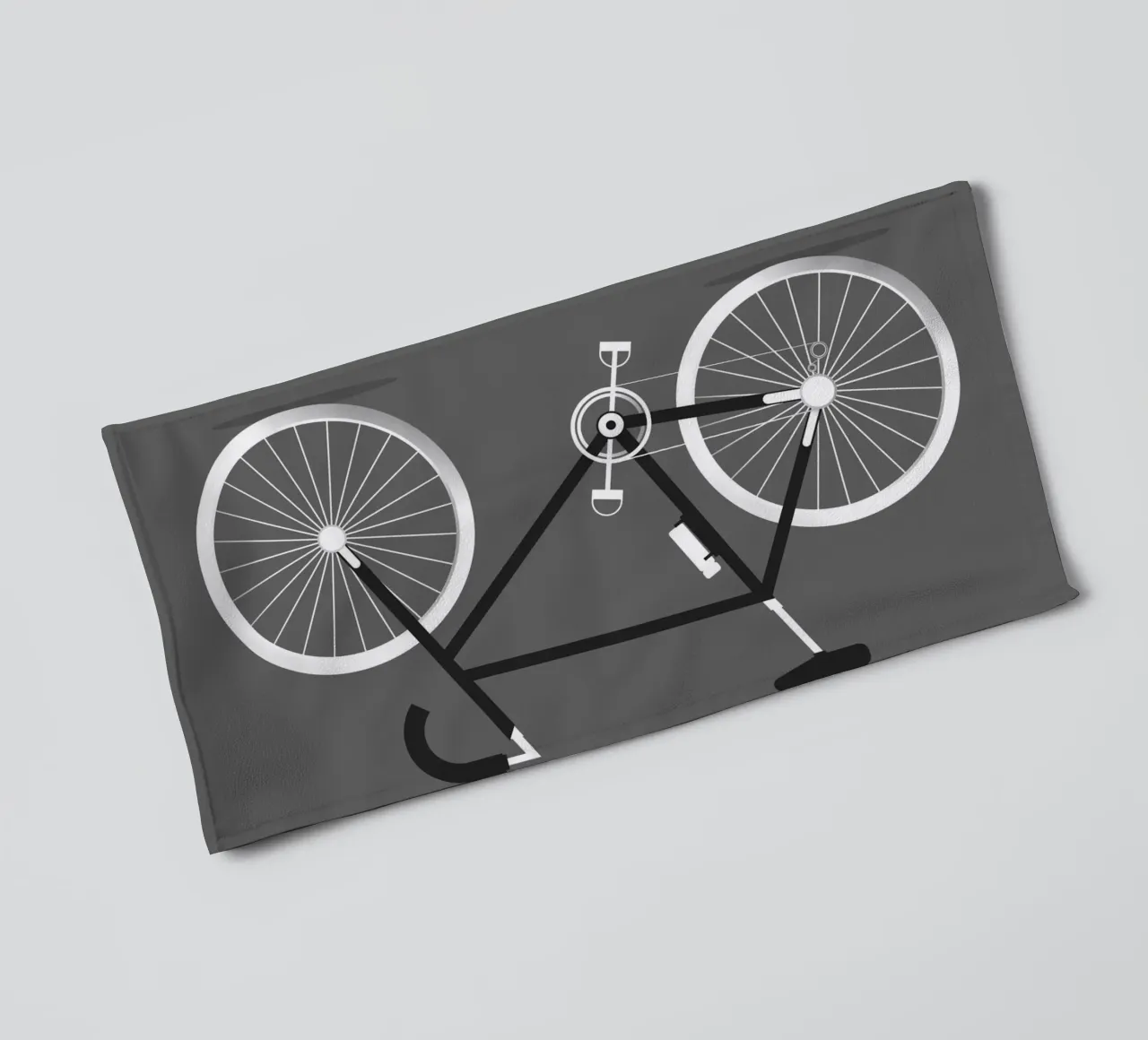 the strong bicycle asciugamano da bagno da scoten