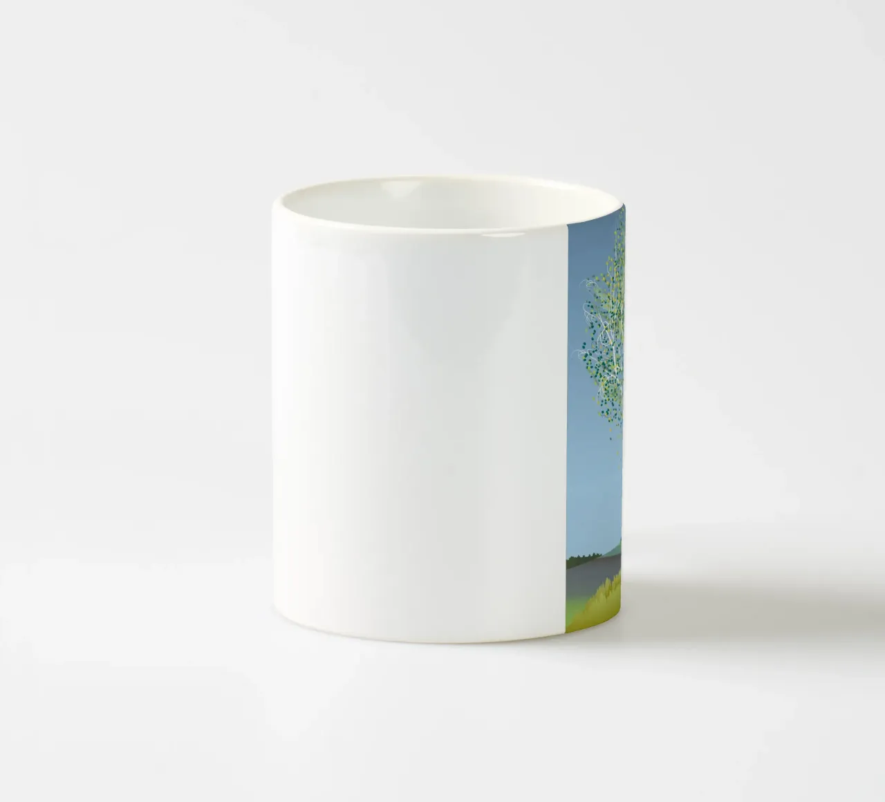 epic tree leaf tazza in ceramica da scoten