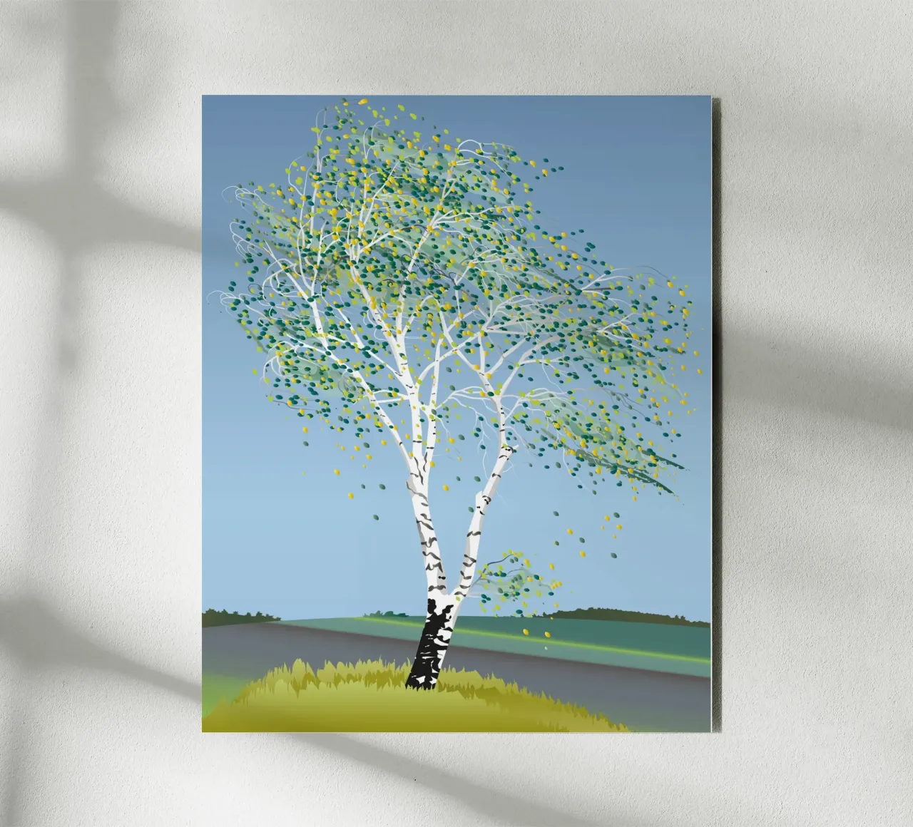 epic tree leaf alluminio dibond da scoten