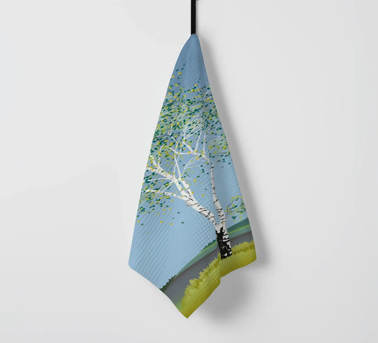 epic tree leaf Geschirrtuch von scoten