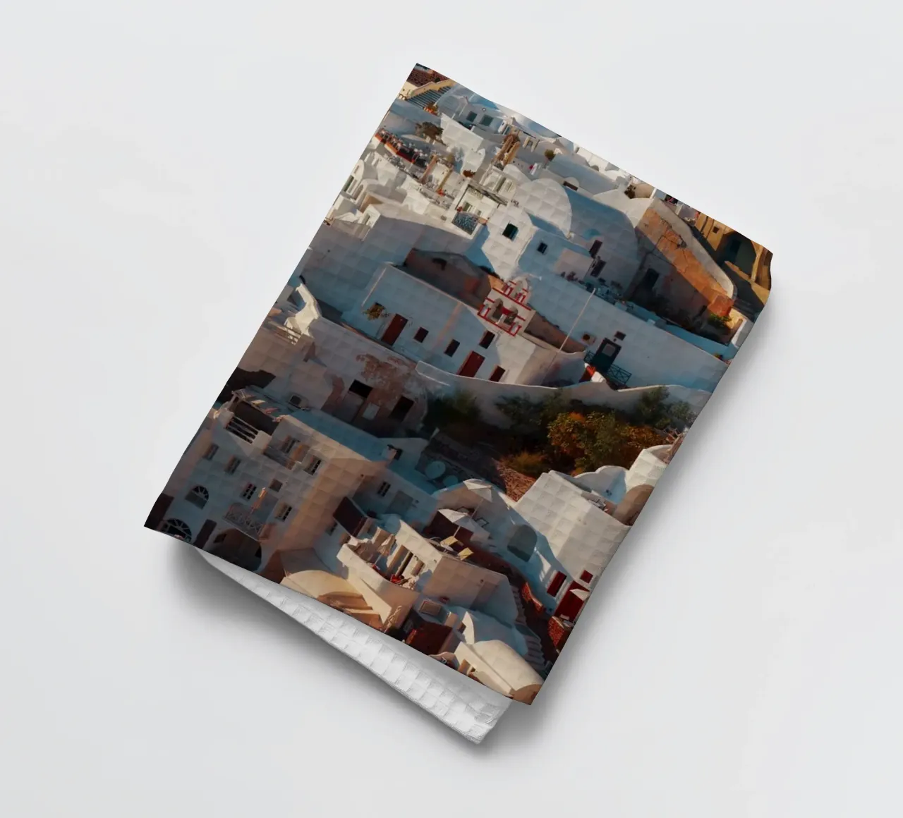 Oia Santorini (Greece) canovaccio da cucina da Fjöllart