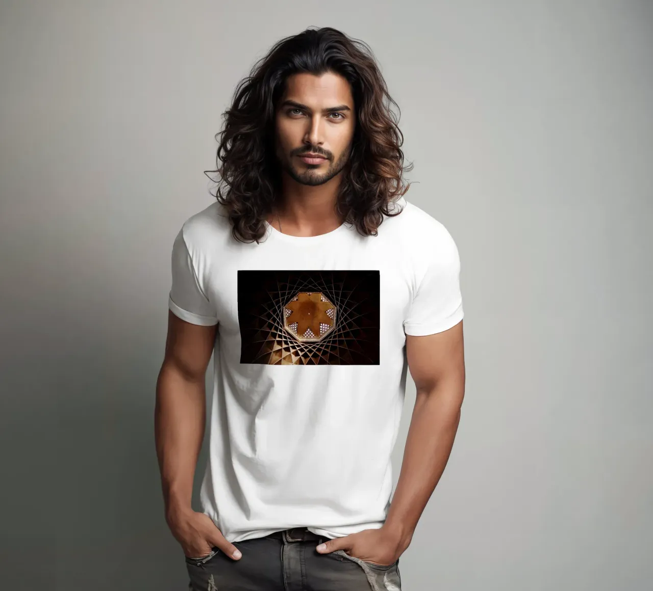 Adunata in Moschea a Esfahan (Iran) t-shirt da atmospheric pictures