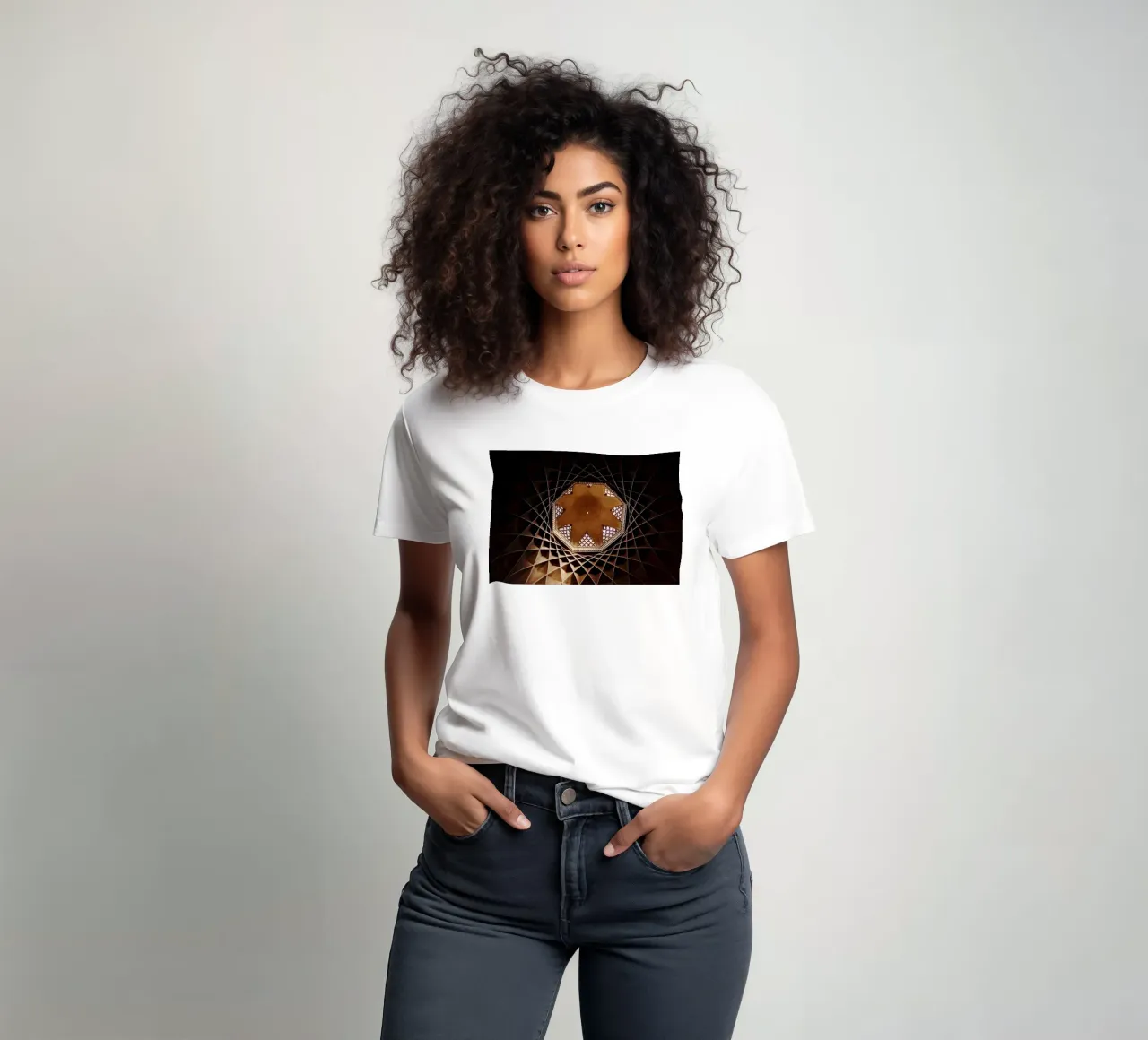 Adunata in Moschea a Esfahan (Iran) t-shirt da atmospheric pictures