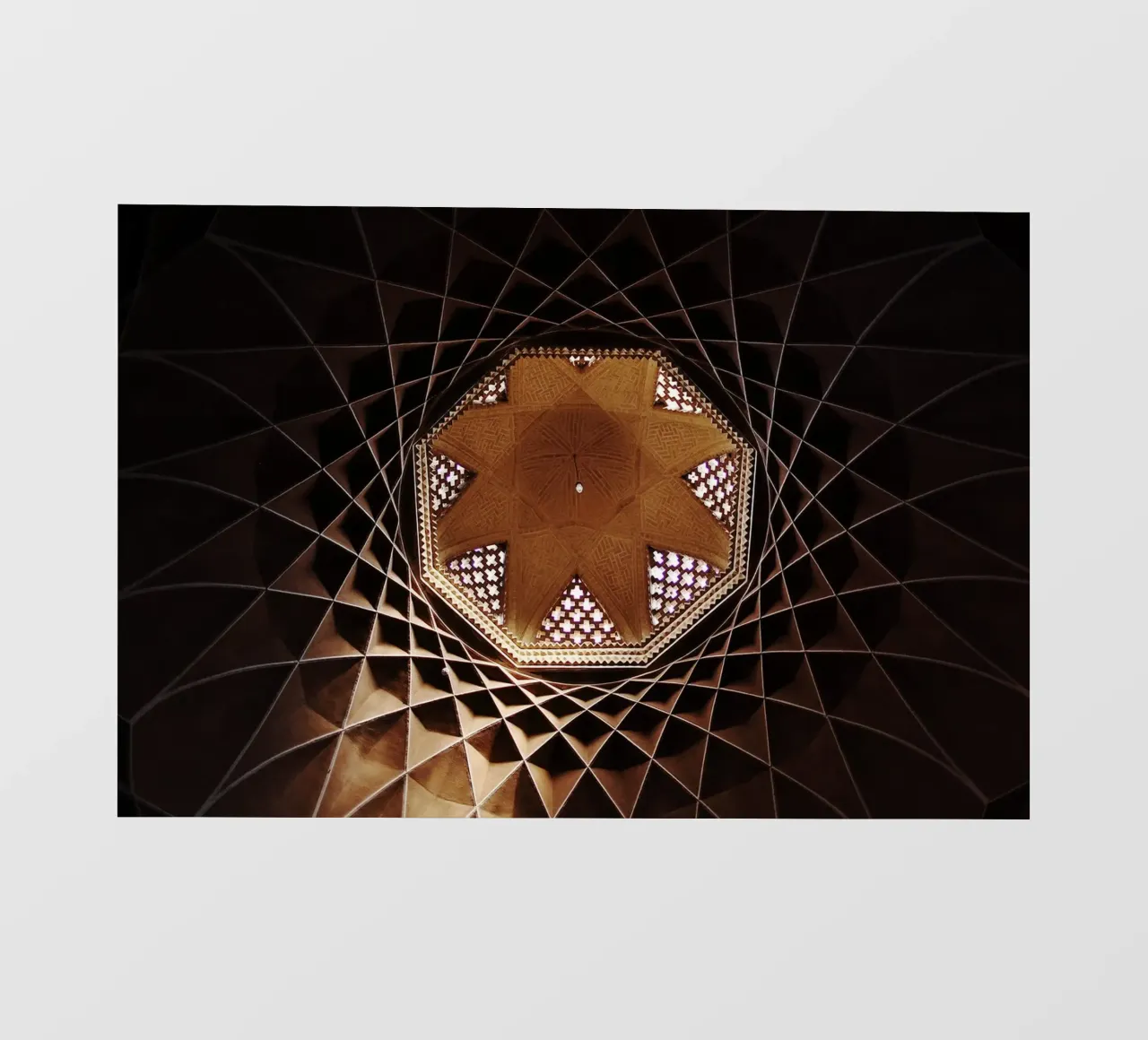 Adunata in Moschea a Esfahan (Iran) telo in pvc da atmospheric pictures