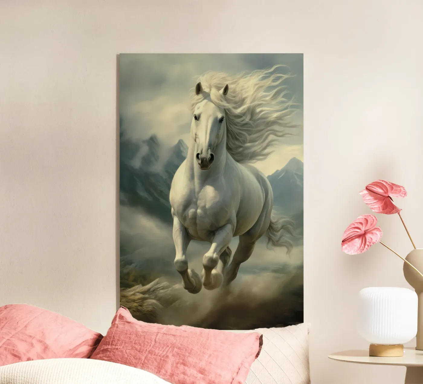 epic horse acrylic glass by scoten