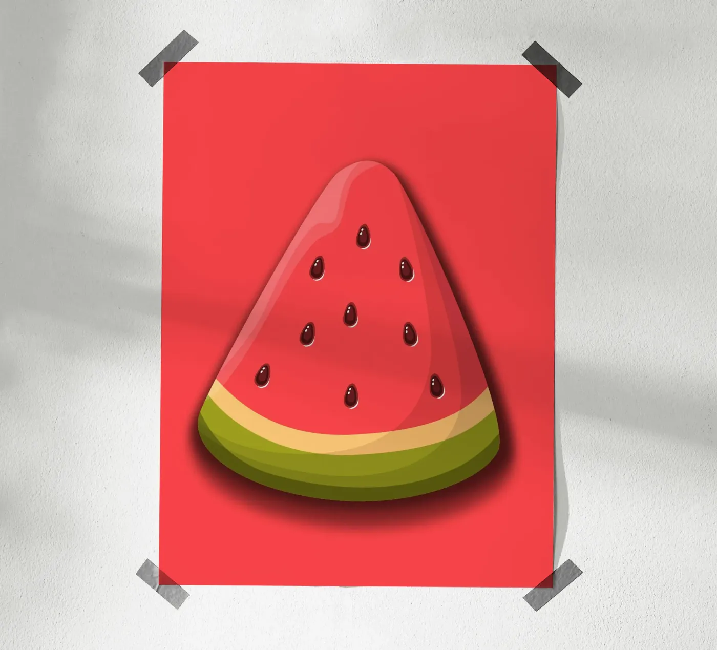 watermelon piece poster da scoten
