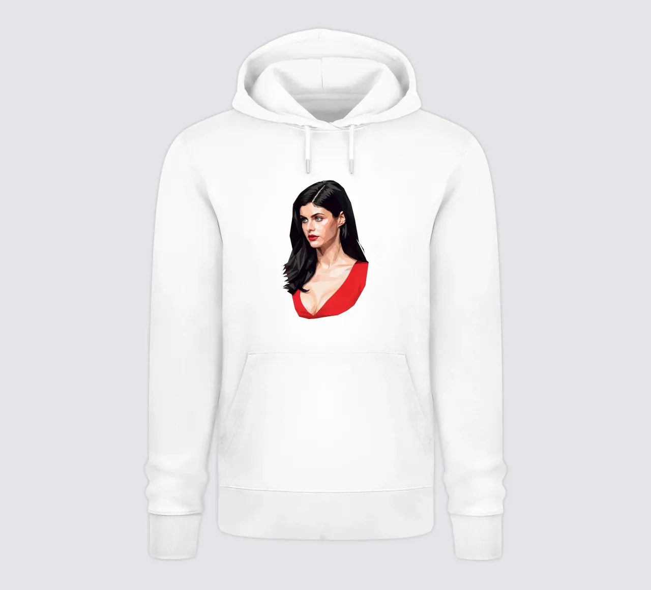 Alexandra Daddario Lowpoly felpa con cappuccio da Low Profile