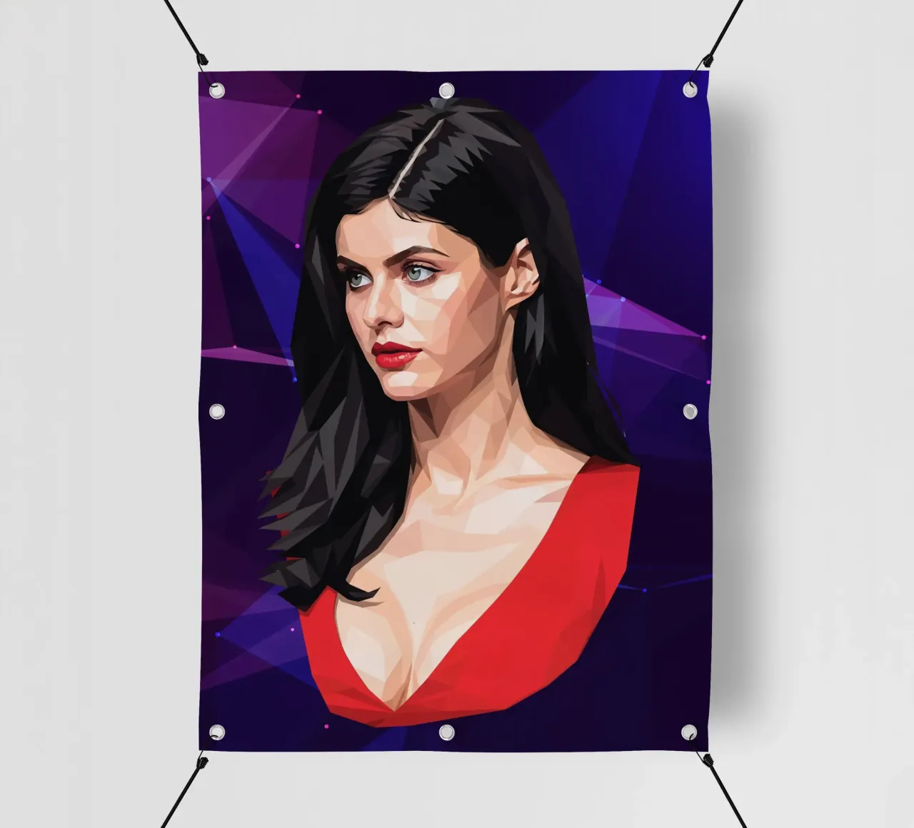 Alexandra Daddario Lowpoly telo in pvc da Low Profile