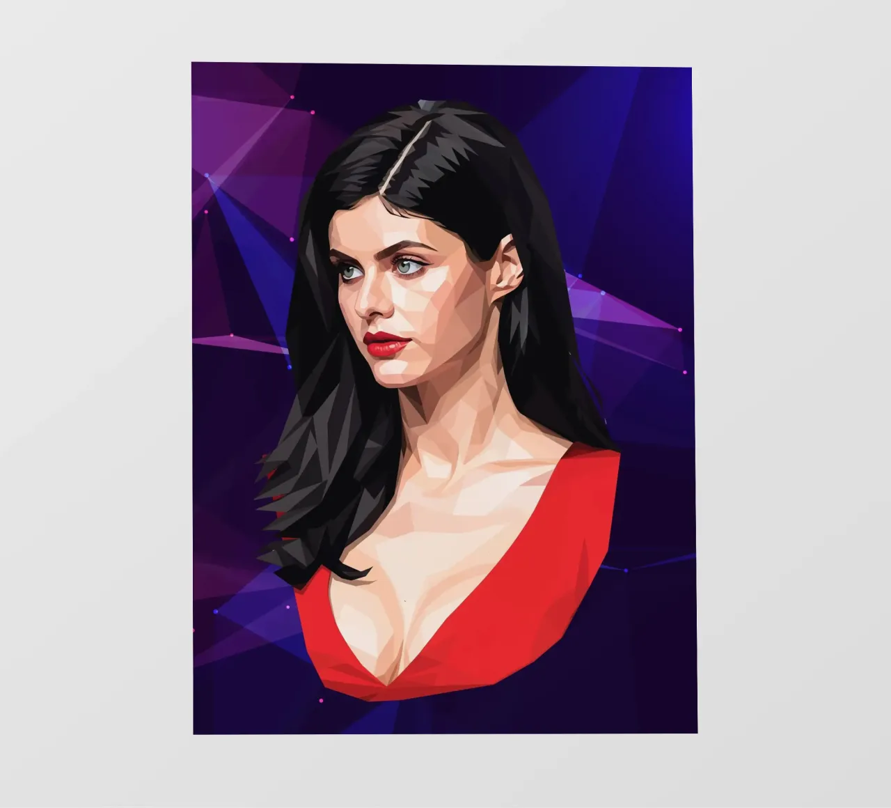 Alexandra Daddario Lowpoly telo in pvc da Low Profile