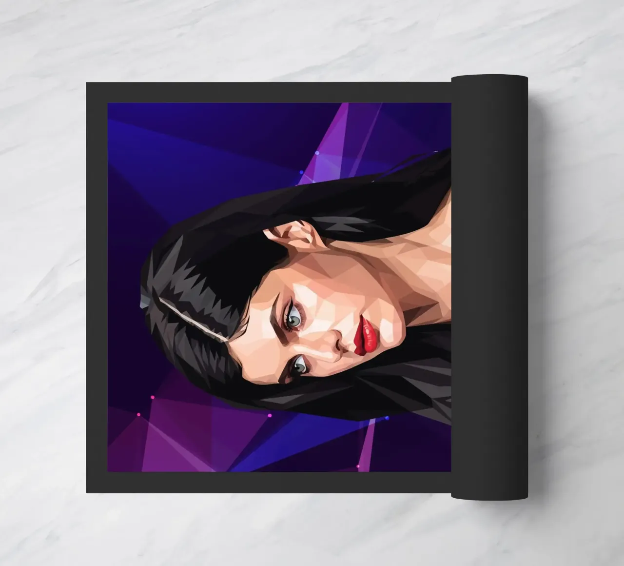 Alexandra Daddario Lowpoly zerbino da Low Profile