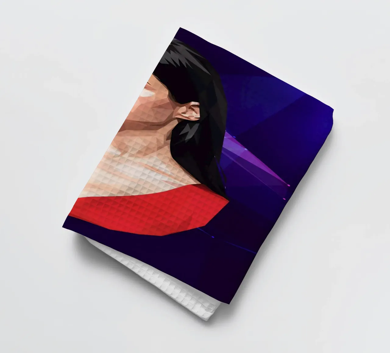 Alexandra Daddario Lowpoly canovaccio da cucina da Low Profile