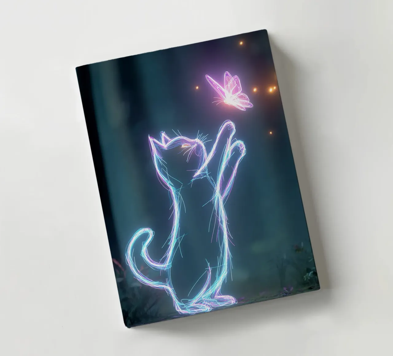light cat and butterfly diario da scoten