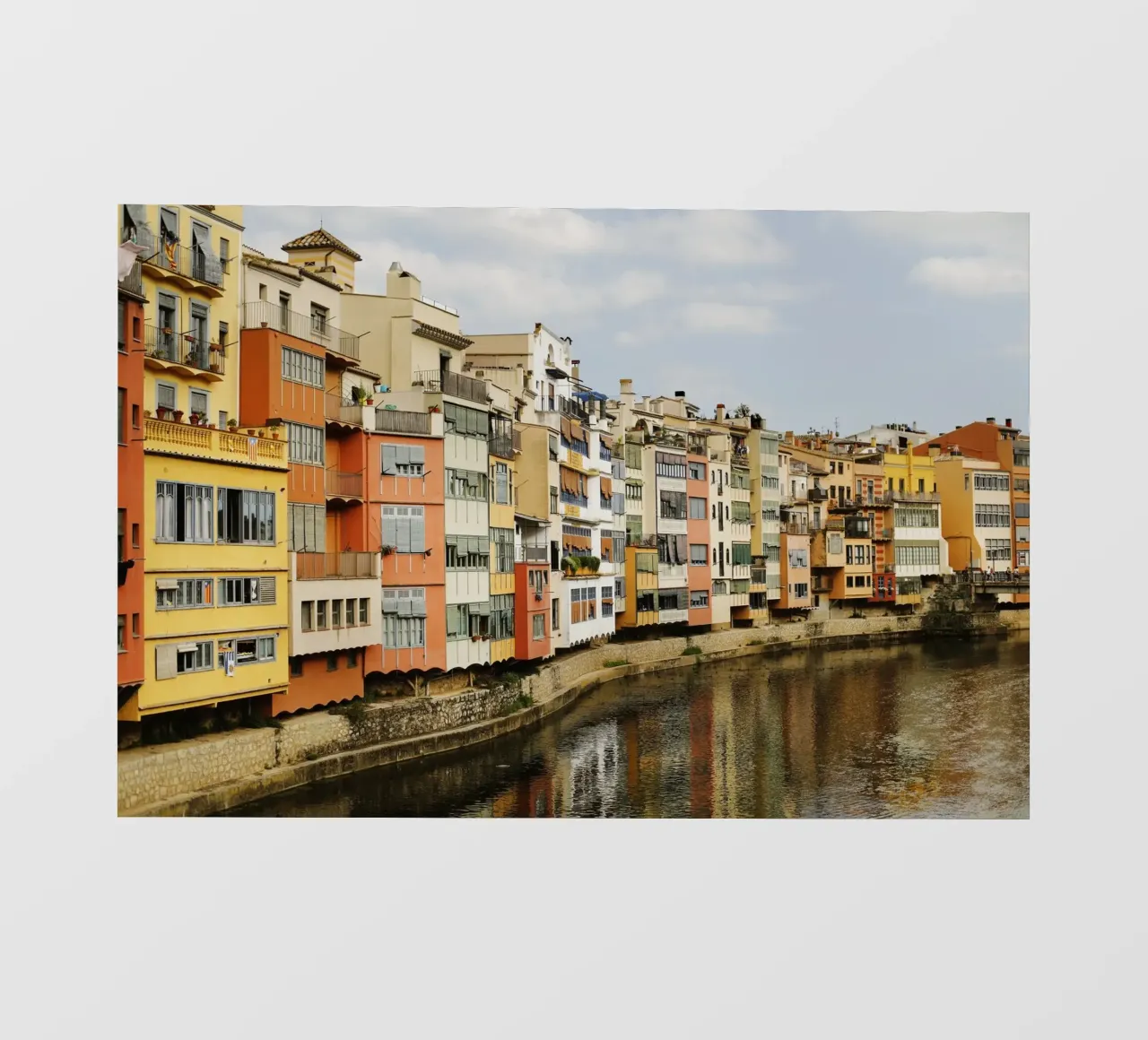 Girona, Catalogna (Spagna) pellicola backlit da atmospheric pictures