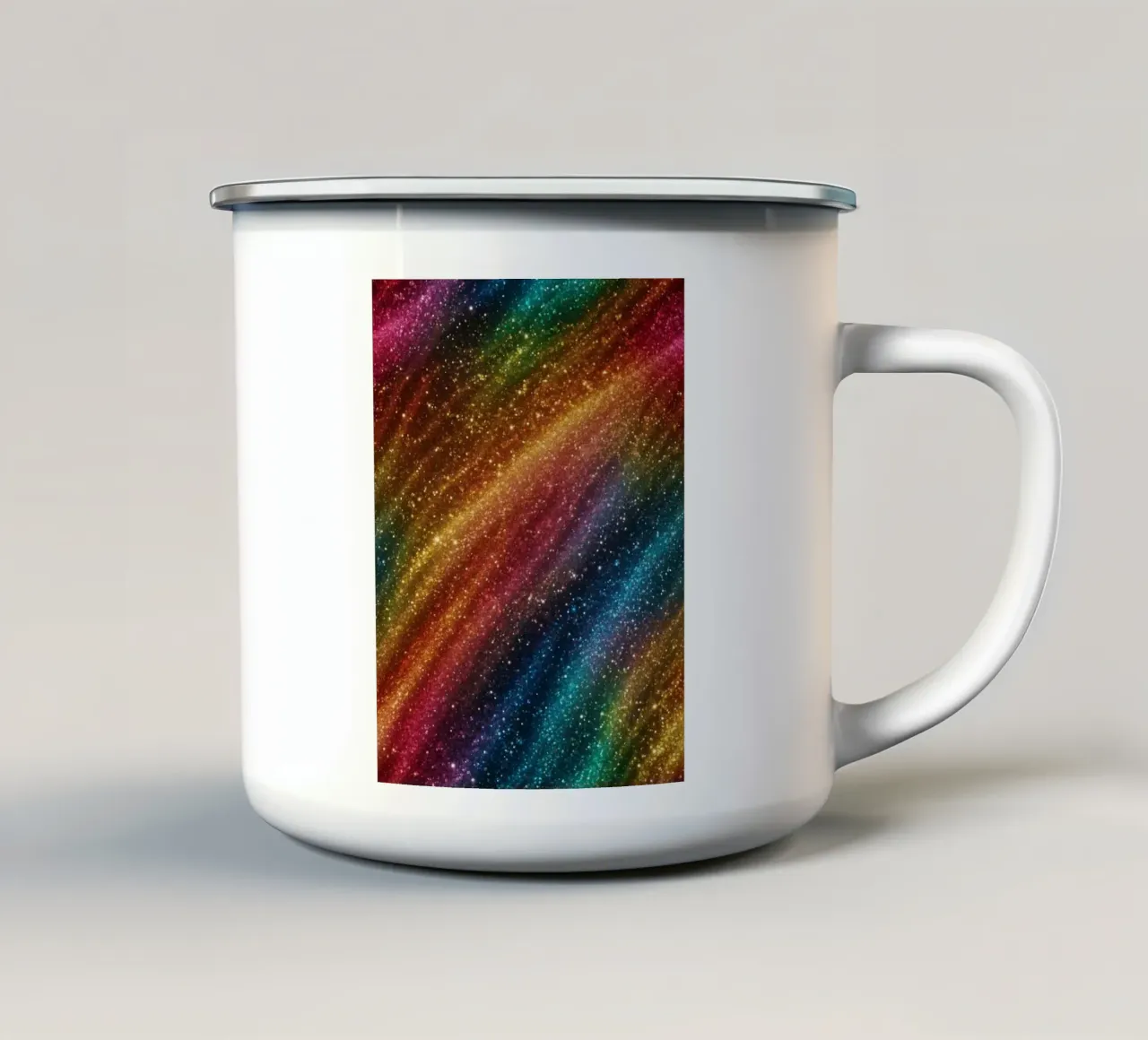 light color line tazza in smalto da scoten