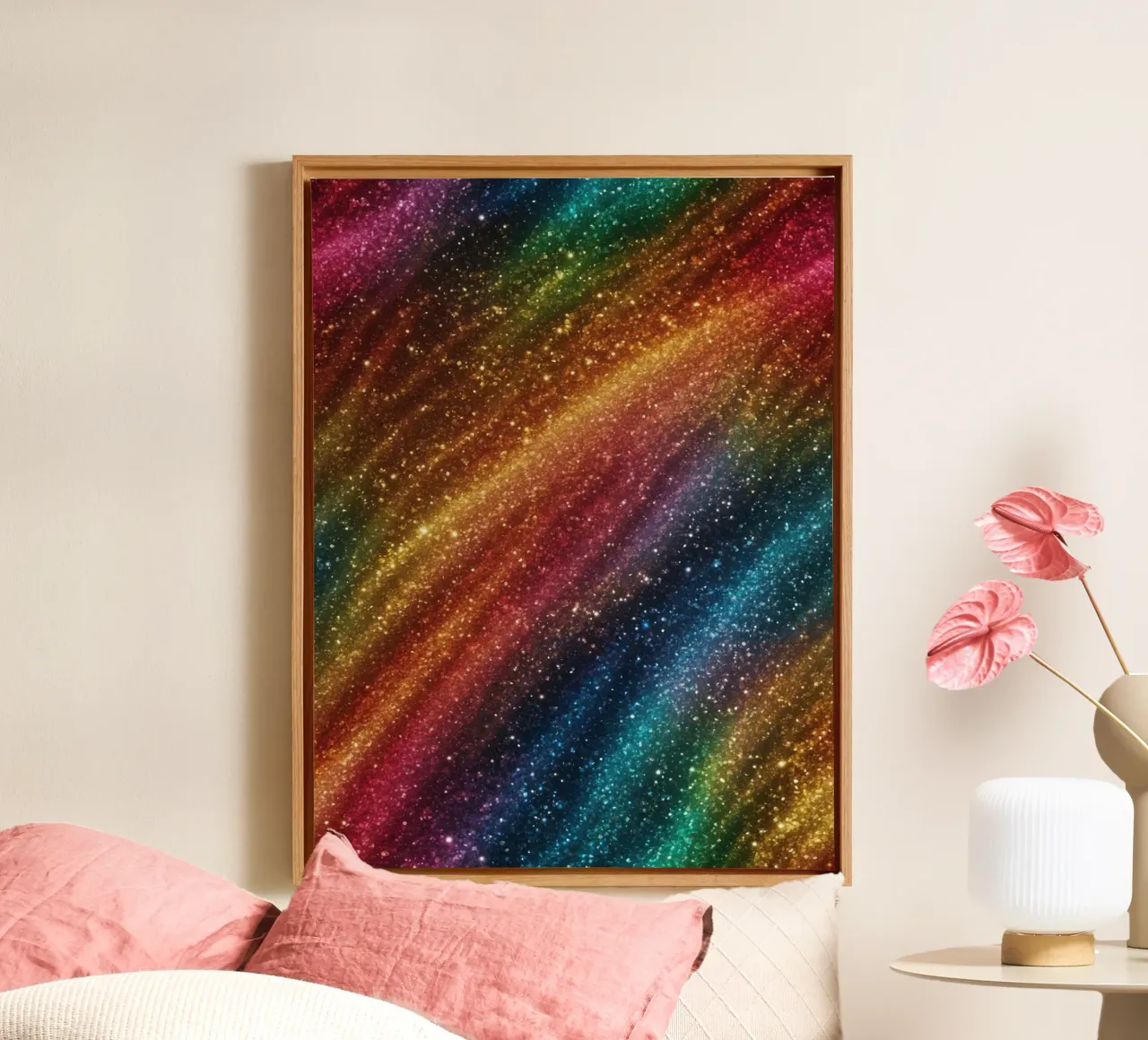 light color line canvas van scoten