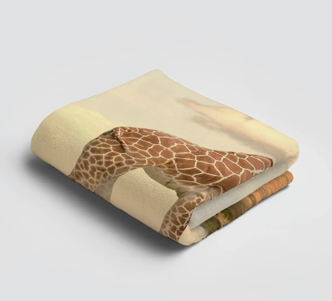 giraffe cloud asciugamano da bagno da scoten