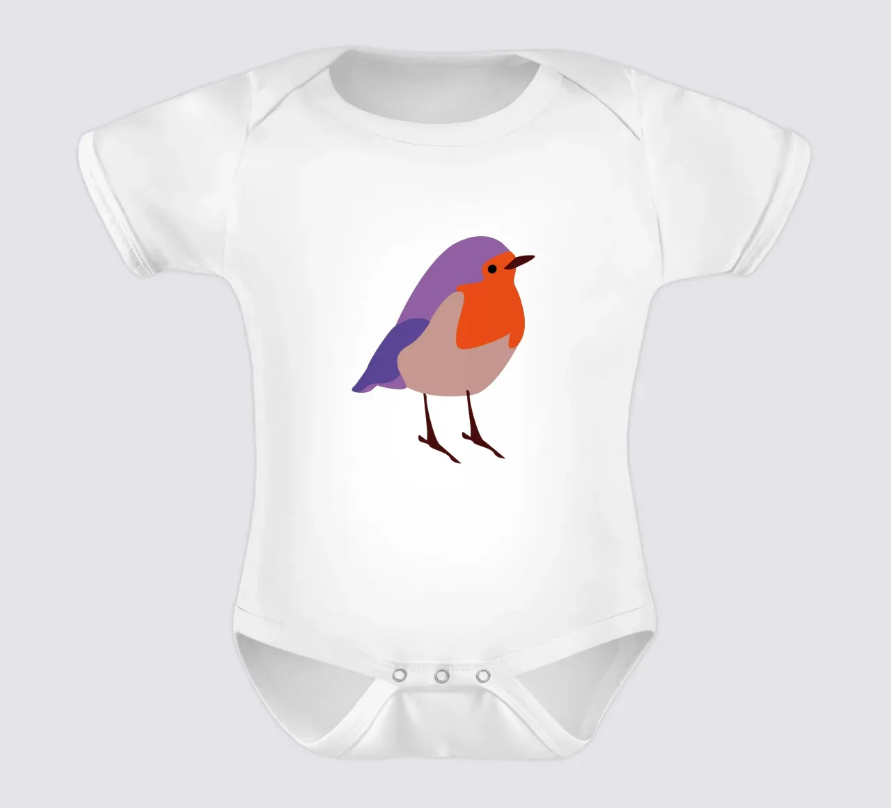 Early Bird body neonato maniche corte da XOXO Arte
