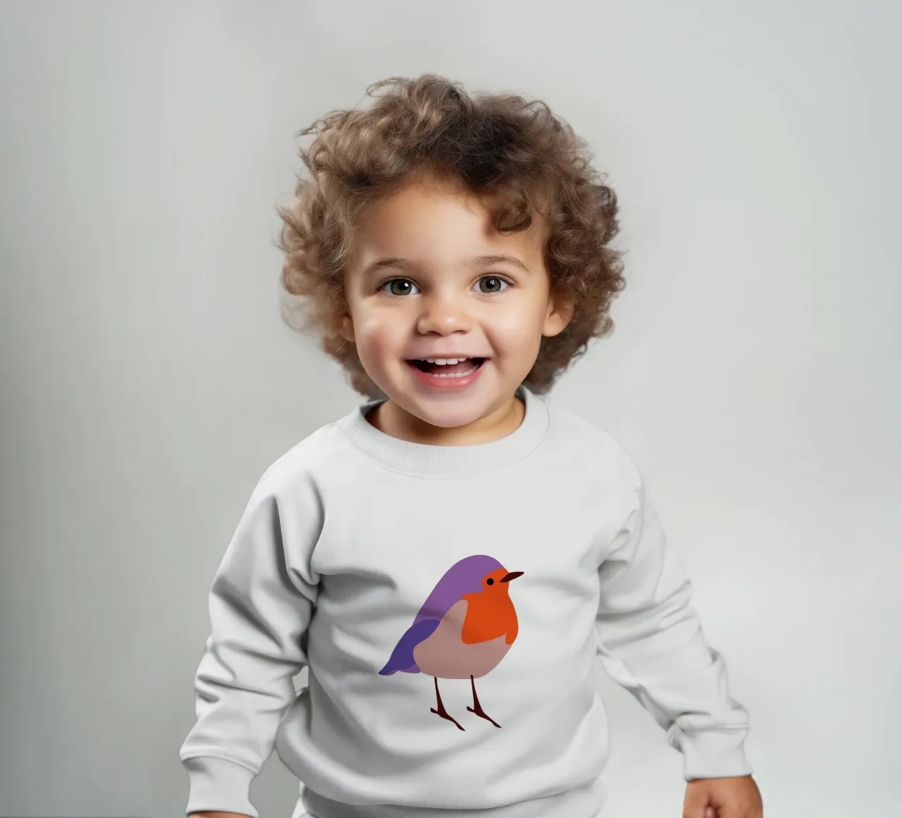 Early Bird felpa neonato da XOXO Arte