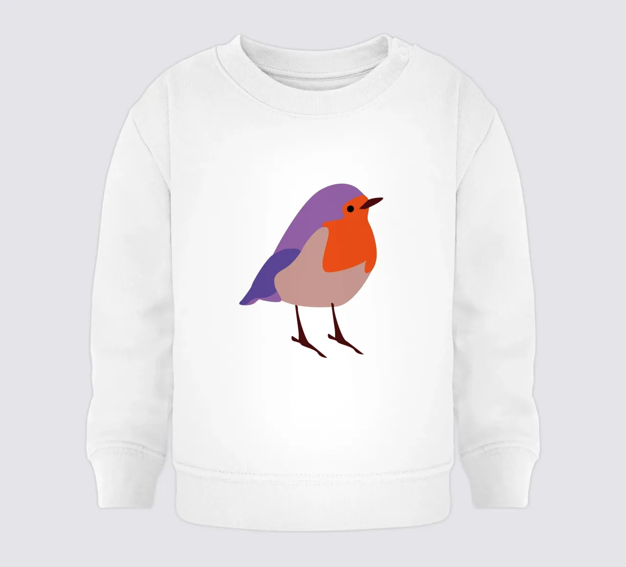 Early Bird felpa neonato da XOXO Arte