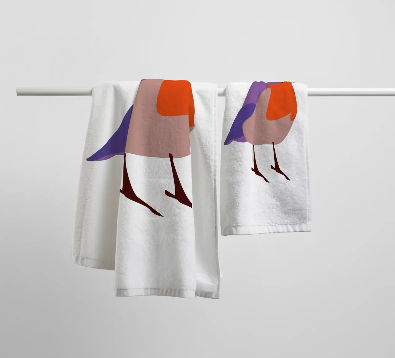 Early Bird asciugamano da bagno da XOXO Arte