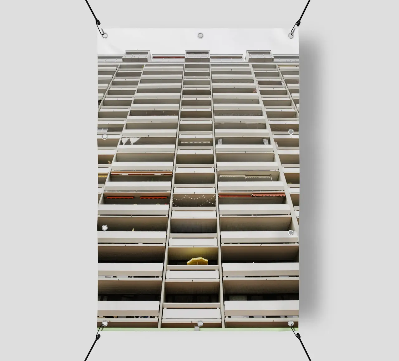 Villaggio Olimpico di Monaco telo in pvc da atmospheric pictures