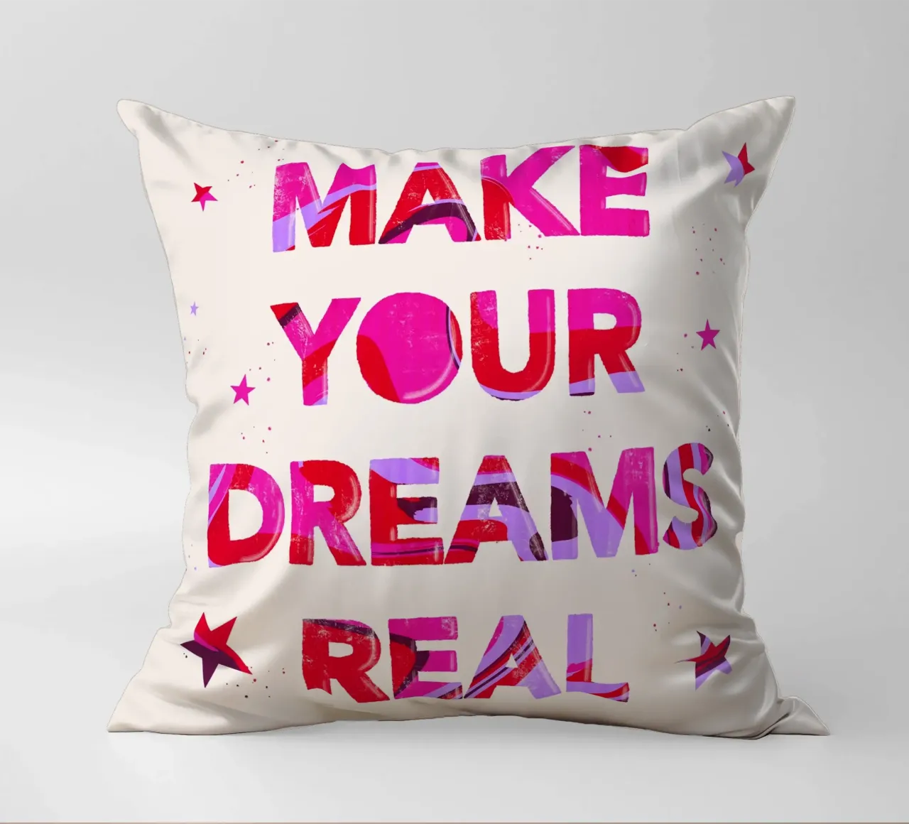 Realizzare i propri sogni cuscino da nicigabrieldesigns