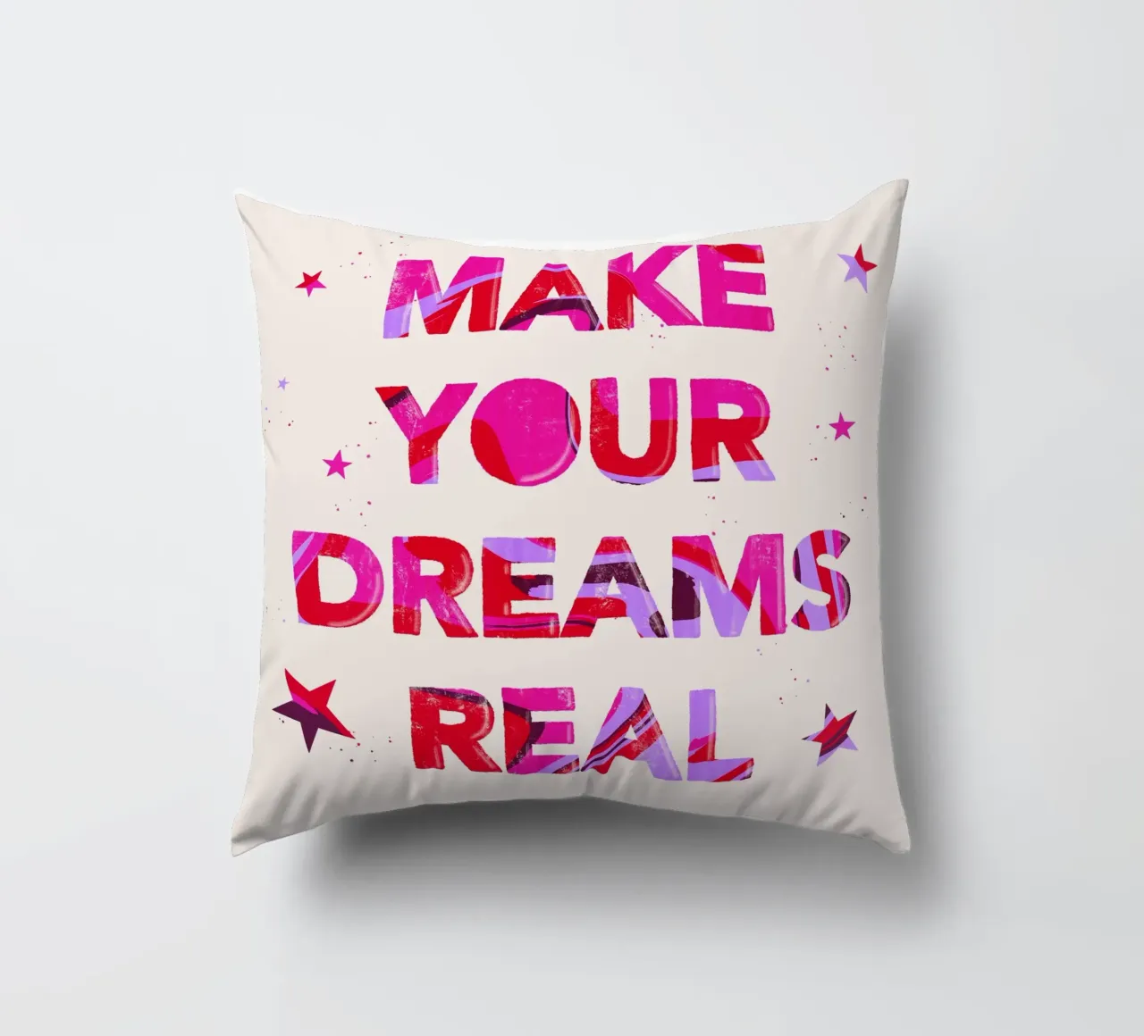 Realizzare i propri sogni cuscino da nicigabrieldesigns