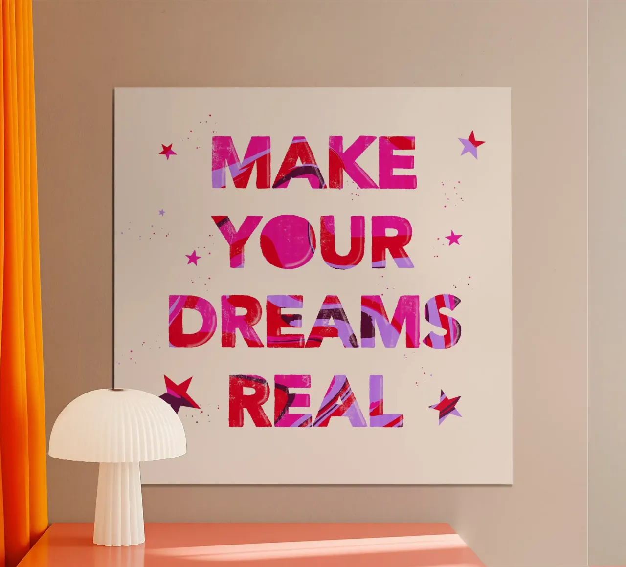 Realizzare i propri sogni poster da nicigabrieldesigns