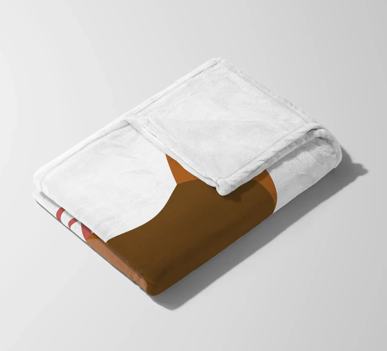 chicken coperta in pile da XOXO Arte